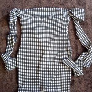 NWT black and white dress